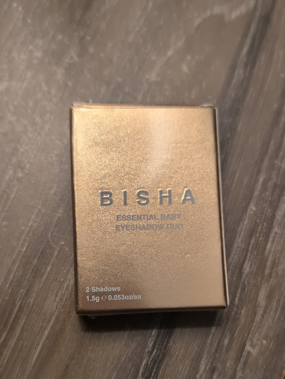 ISH Bisha Essential Baby Eyeshadow Duo - Champagne Gold